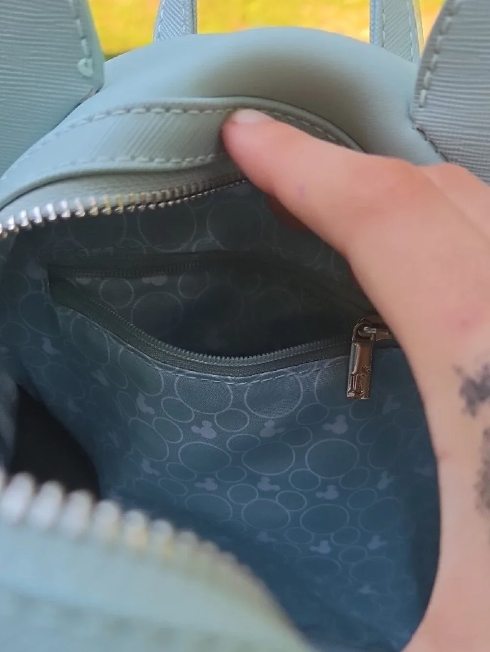 Loungefly Kids Pastel Mint Bow Mini Backpack